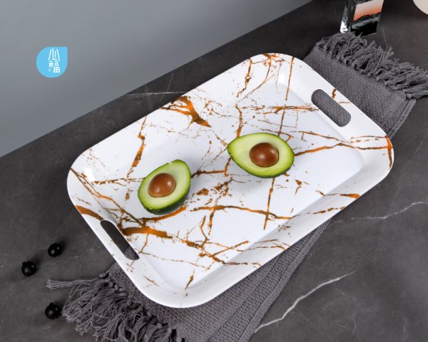 波(bo)斯圓角托盤 / 2656